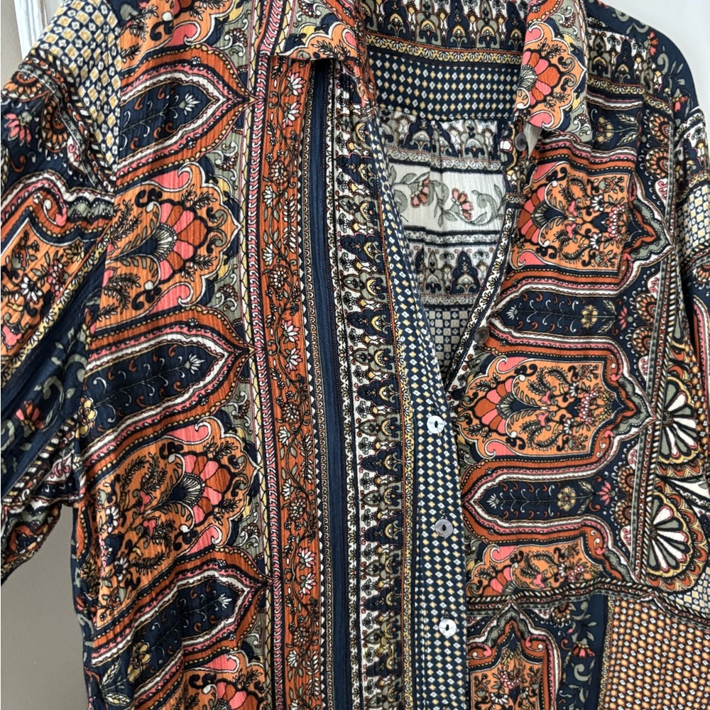 Mediterranean Chic Multi Media Pattern Printed Co… - image 7